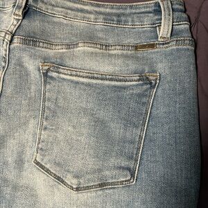 Kancan distressed flare jeans NWOT
